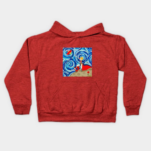 Little Prince Kids Hoodie by Polette Color